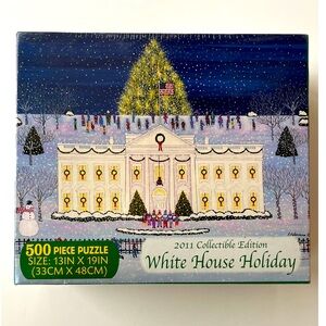 White House Holiday Collectible 2011 Edition 500 Piece Jigsaw Puzzle